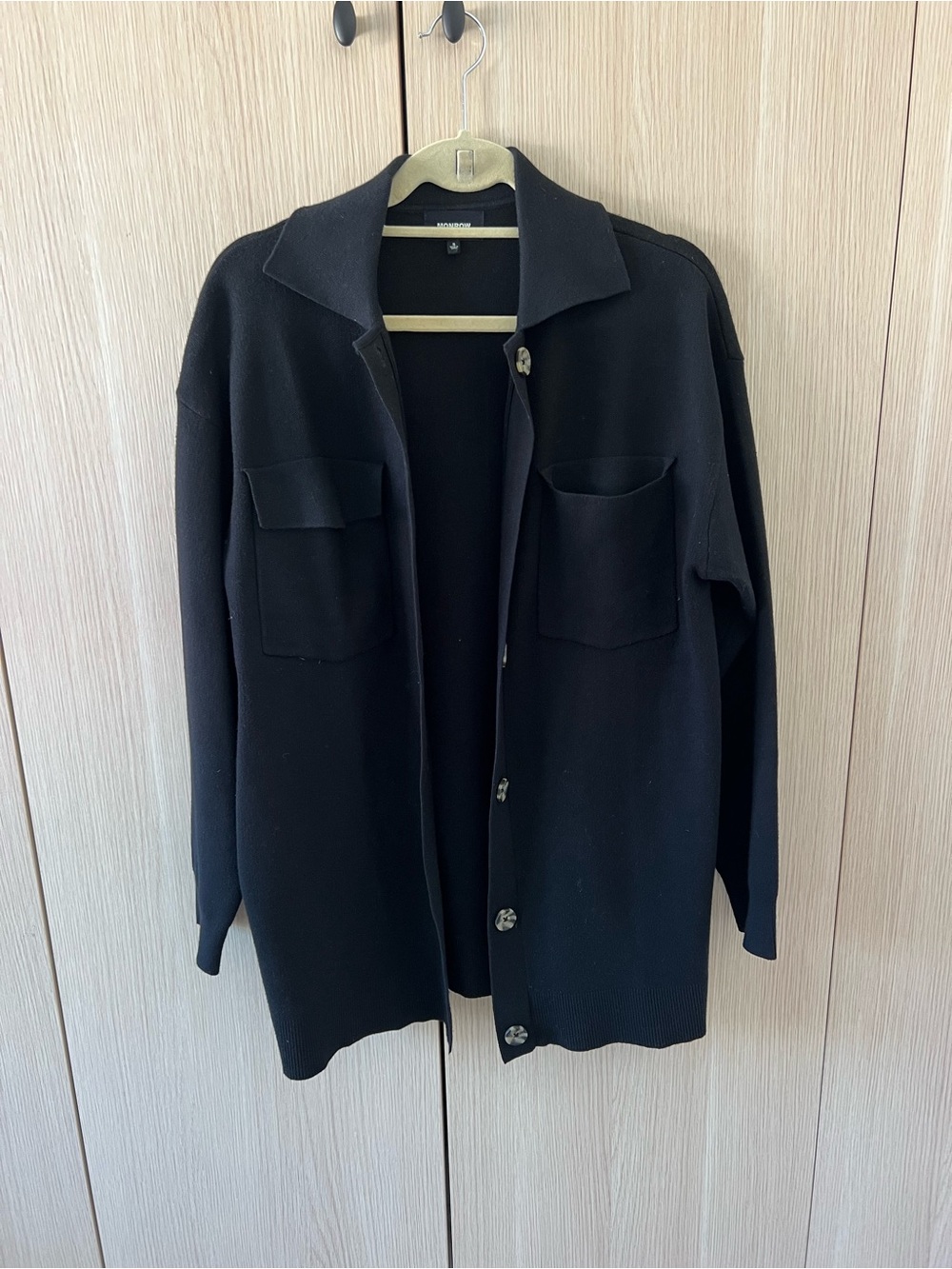 Women’s Monrow Black Shacket